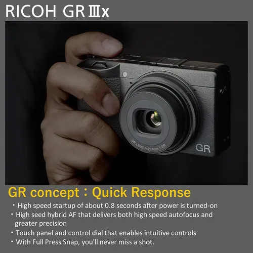 Ricoh Câmara Digital Gr Iiix Preta | MercadoLivre