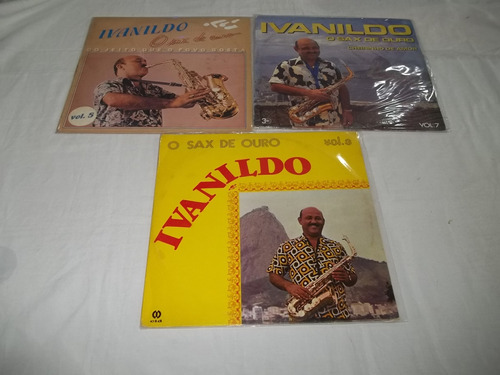 Vinil Lp - Lote 3 Discos - Ivanildo