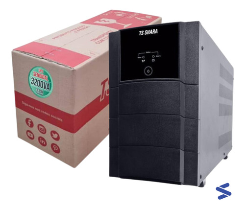 Nobreak Ts Shara Ups Senoidal Universal 3200va 4450 Bivolt