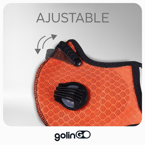 Cubrebocas N95 Lavable Reusable 2 Válvulas Deportivo 3 Pzas