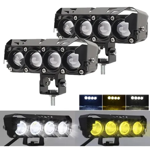 comprar Par Luces Led Auxiliares Faros Niebla Para Auto Moto 60w