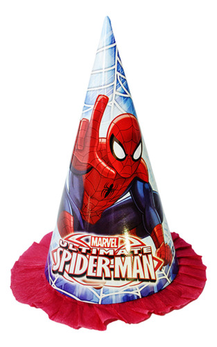 Gorro Bonete Spiderman Homenajeado Disney Original