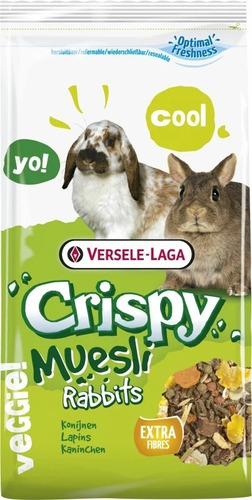 Alimento Para Conejos Crispy Muesli Versele Laga 2,75 Kg