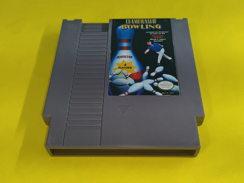 Championship Bowling Nintendo Nes Original