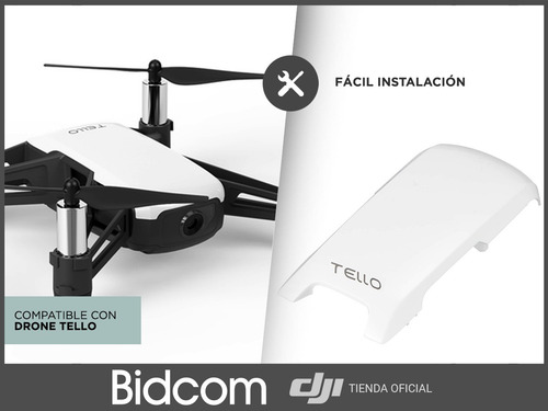 Repuesto De Carcasa Superior Dji Para Drone Tello Blanco
