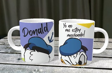 Taza De Ceramica Donald Yo No Me Estoy Moviendo
