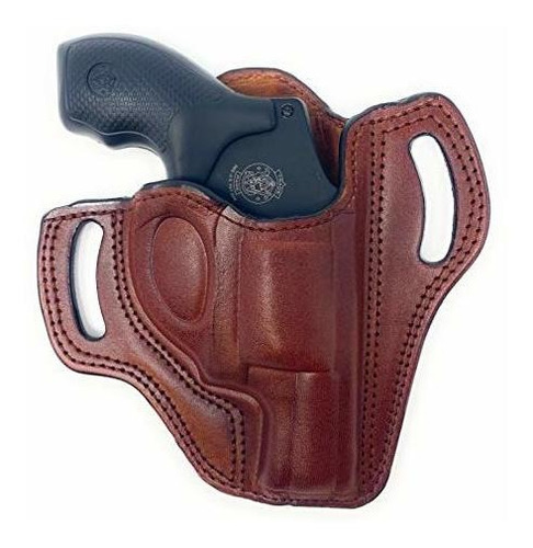 Cardini Leather - Funda De Cuero Owb Para Marco S&amp;w J, P