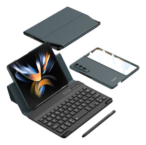 Keyboard Case + Case + Case For Samsung Galaxy Z Fold 6