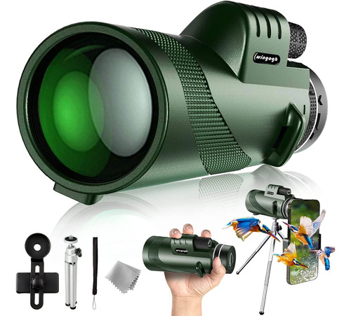 Telescopio Monocular  80 X 100 Alta Potencia Hd Compacto