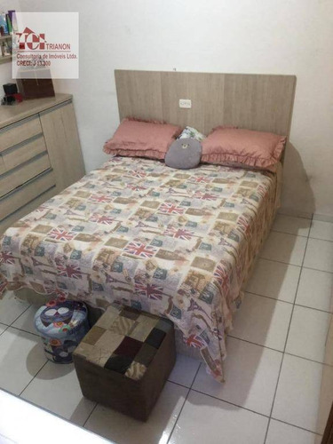 Imagem 9 de 15 de Casa Com 3 Dormitórios (1 Suíte), 8 Vagas - À Venda Por R$ 689.000 - Jardim Ocara - Santo André/sp - Ca0414