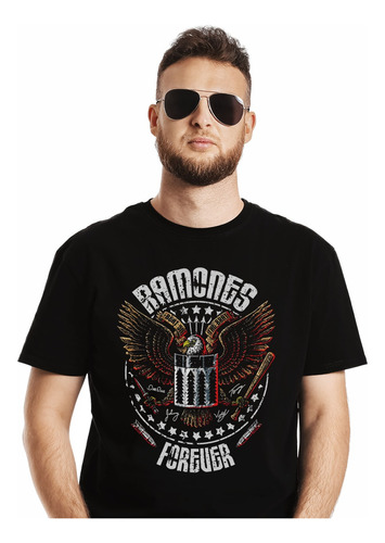 Polera Ramones Forever Beat On The Brat Agu Punk Abominatron
