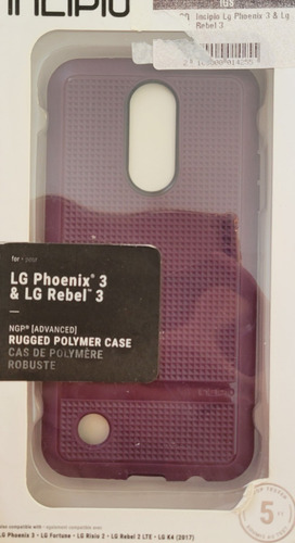 Funda Incipio Para Phoenix 3 Y Rebel 3, Sellada