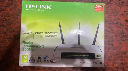 Router Wifi Tp Link Tl Wr941nd Wireless N 300mbps 3 Antenas