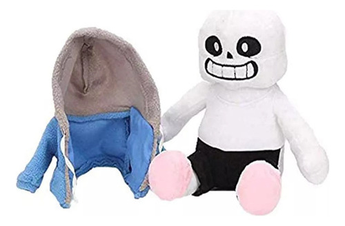 Www Boneco De Pelúcia Undertale Sans Skeleton, 23 Cm
