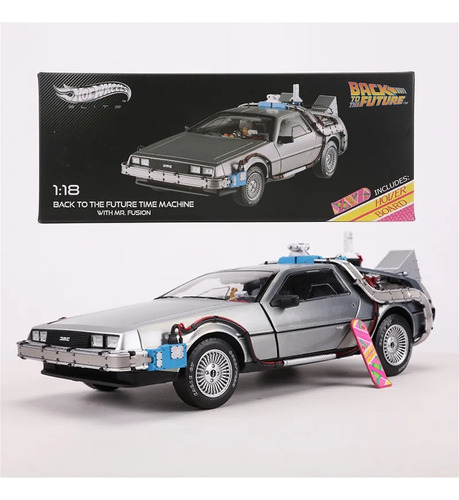 Hot Wheels Delorean Volver Al Futuro 