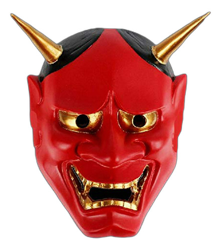 Accesorios Disfraces Niña Oni Devil Máscara De Halloween Jap