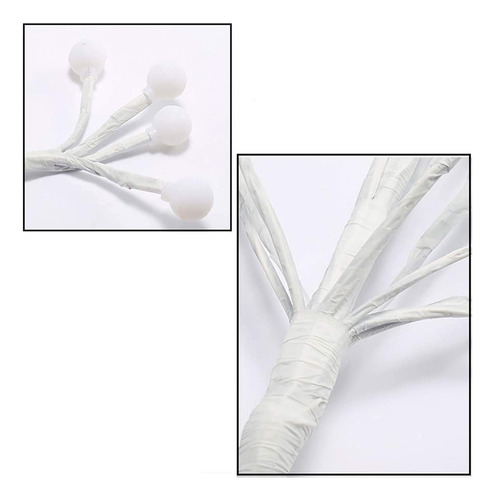 Arbol Navidad Blanco Led Bolita Flexible Deco Pettish Online