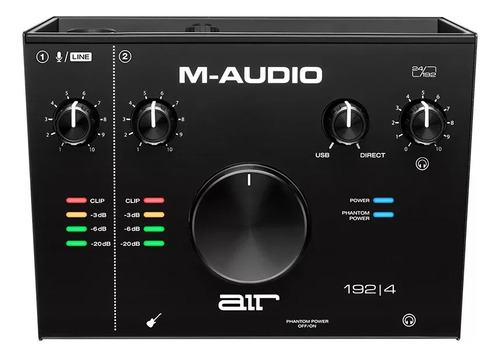 Interface M-audio Air 192|4 Usb 2 Entradas 