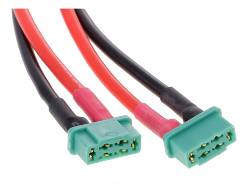 2 Piezas Mpx Multiplex Deans Conector Macho T De 14 Awg