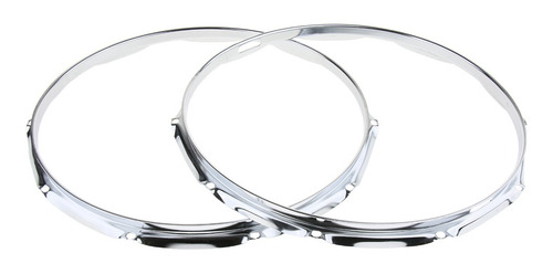 2 X 2 Piezas 14 Pulgadas Sanre Drum Hoop Rim Die Cast Hoops