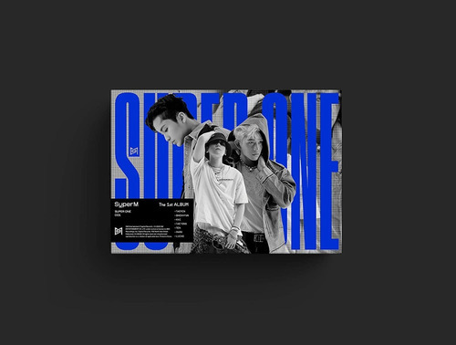 Super M Super One 1st Album Unit B Version Nuevo Importado