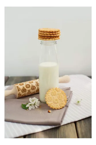 Y Peras Rodando, Sello De Galletas 3d, Impronta De Patrón De