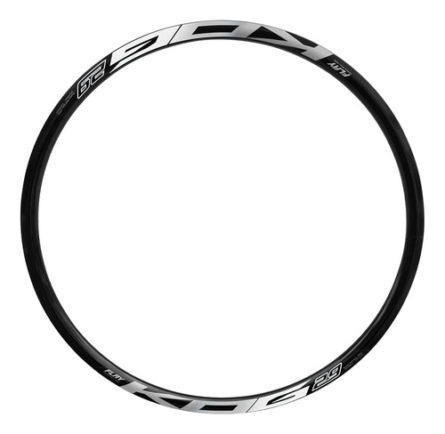 Roda Dianteira Mtb Aro 29 Kog Freios A Disco Raios Zincados Cor Preto/branco