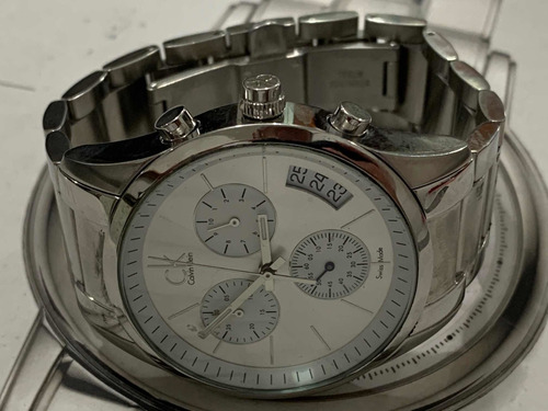Calvin Klein Chronograph K22471 Wr100m Quartz Swiss Made