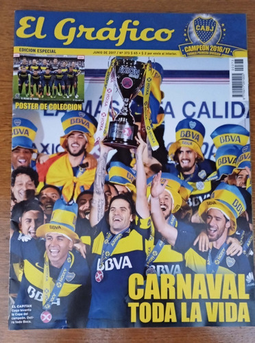 El Grafico Edicion Especial Boca Campeon 2016/7 Con Poster