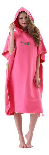 Poncho Cambiador Surf Toalla Con Capucha Microfibra Manta