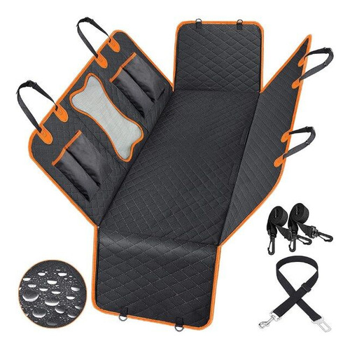 Funda De Asiento De Coche Para Perros, Hamaca Impermeable Y