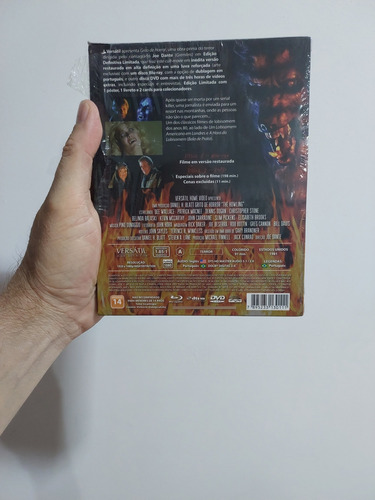 Blu-ray Grito De Horror Nacional Dublado Versátil Raro