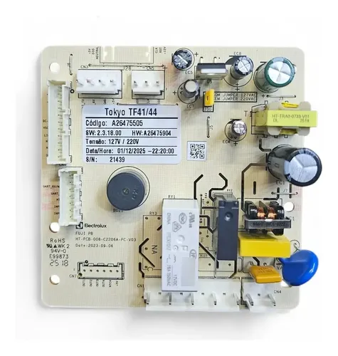 Placa Potência Geladeira Electrolux Tf41s Tf44s A26475505 | Frete