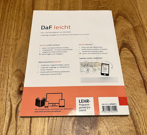 Daf Leicht A 1.2 - Manual Alemán - Klett - 144 Páginas (Usado)