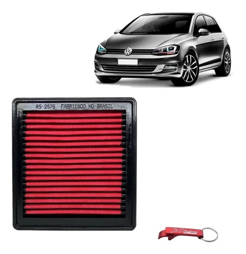 Filtro De Ar Esportivo Inbox Vw Golf 1.6 Mk7 - Rs2976