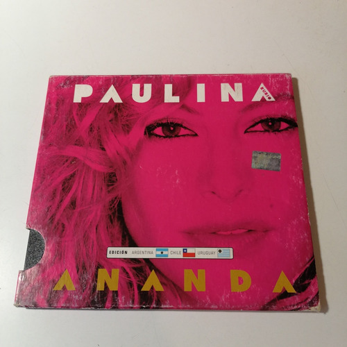 Paulina Rubio Ananda Cd Original 