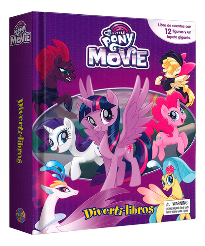 Libro My Little Pony The Movie - Libro De Cuentos Con 12...