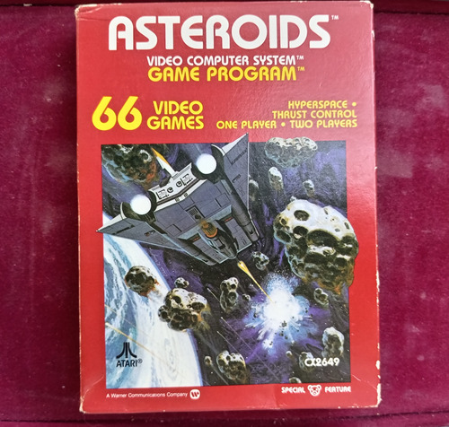 Asteroids  ( Juego Atari 2600 ) ( Nuevo ) 20v _\(^o^)/_