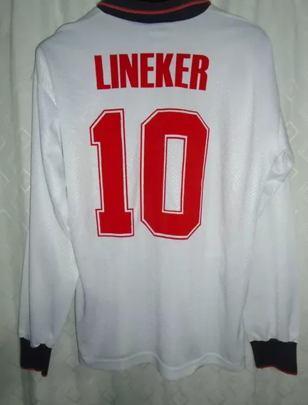 Seleccion De Inglaterra Fabulosa Umbro 1992 #10 Gary Lineker