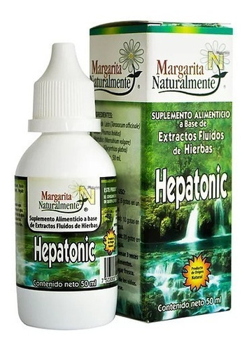 Hepatonic Extracto 50 Ml Margarita Naturalmente Sabor Natural