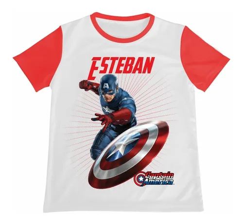 Camiseta capitan america niño hotsell