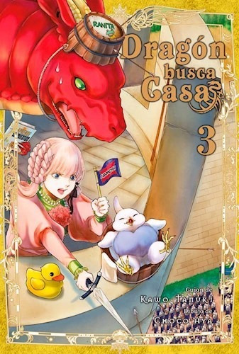 Dragon Busca Casa 3 - Tanuki Kawo / Aya Choco (ilus.