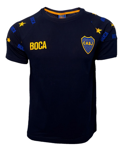 Remera Estampada Boca Juniors Nuevo Modelo, Producto Oficial