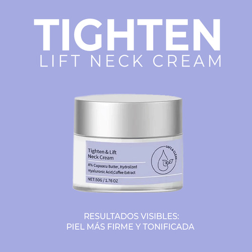 Crema Cuello Y Escote Gopure Reafirma Y Reduce Flacidez 50ml