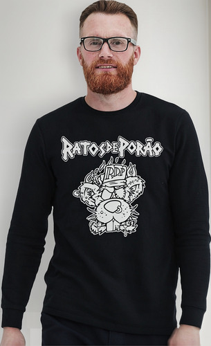 Polera Ml Ratos De Porao Rdp N Punk Abominatron