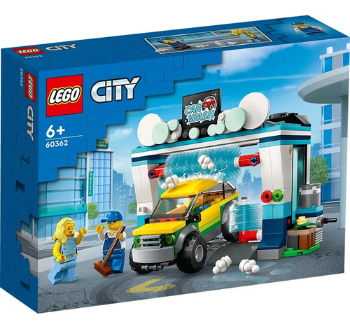 Kit Lego Lego City 60362 Autolavado (243 Piezas) Cantidad De Piezas 243