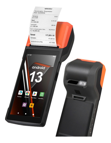 Impresora Térmica Pda Android 13 Loyverse Pos Nfc Todo En Un