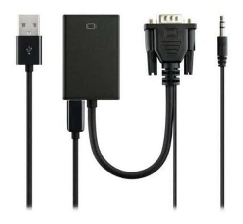 Conversor Vga Para Hdmi Com Alimentação Usb