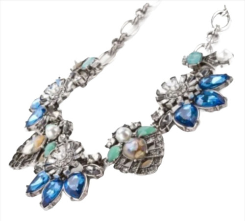 Collar Azul Perlas Gossip Collection C025 Sa