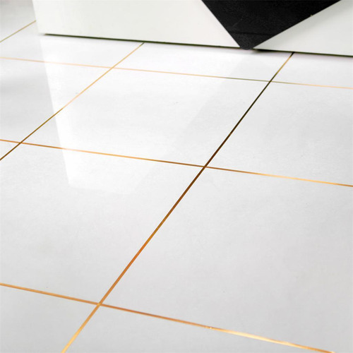 Etiqueta Engomada De Pared Lámina Dorada 5mm X 50m